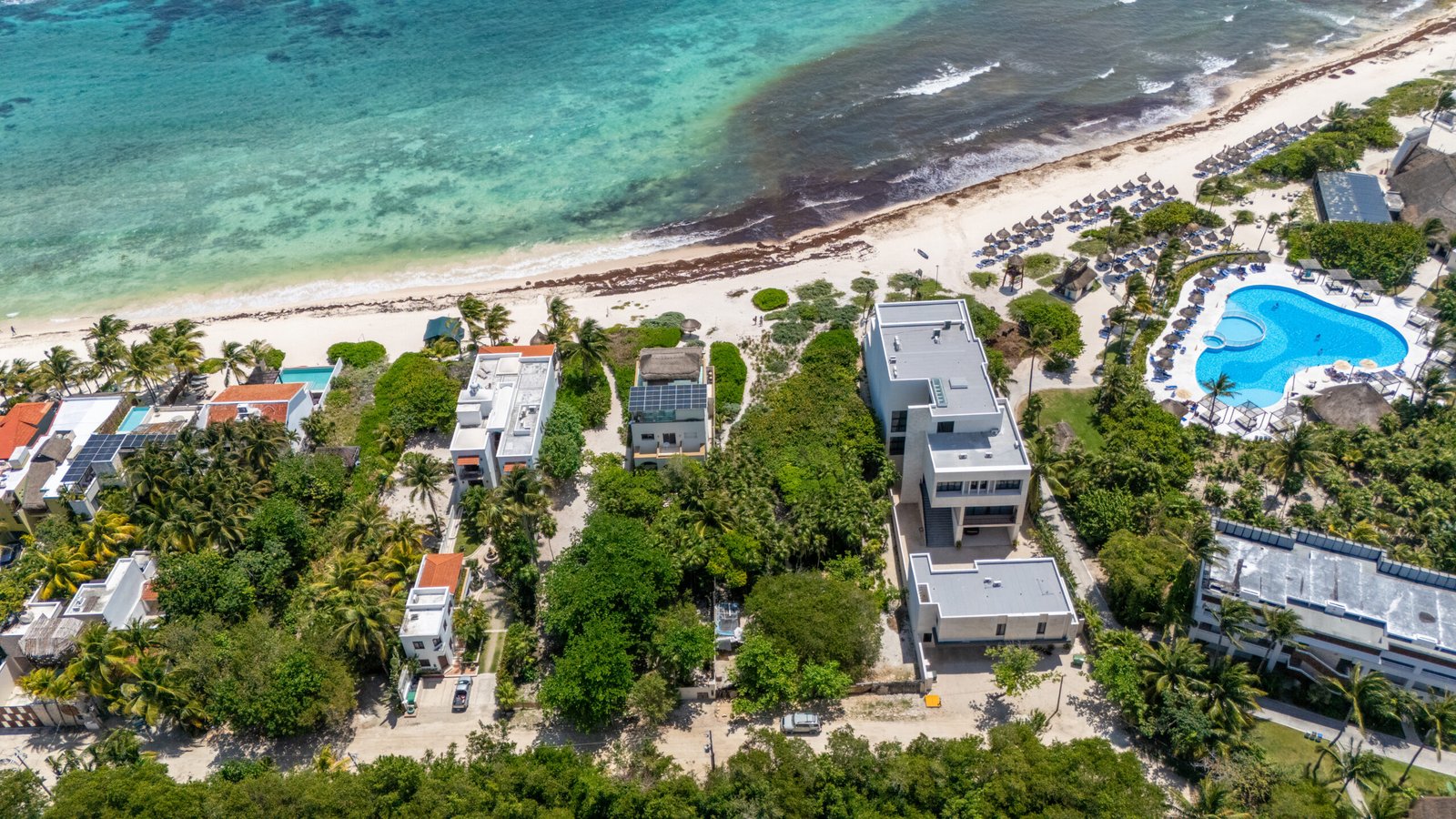 Akumal terreno frente al mar