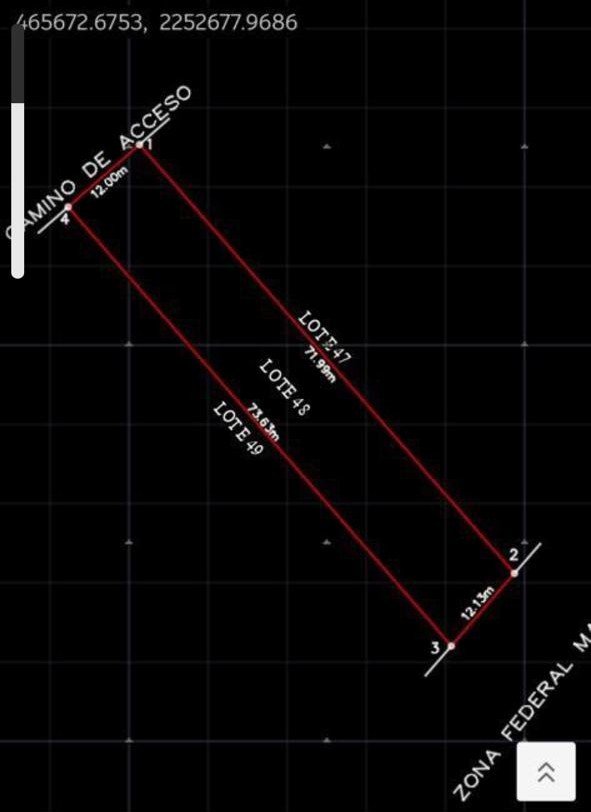 Plano lote 47 Akumal